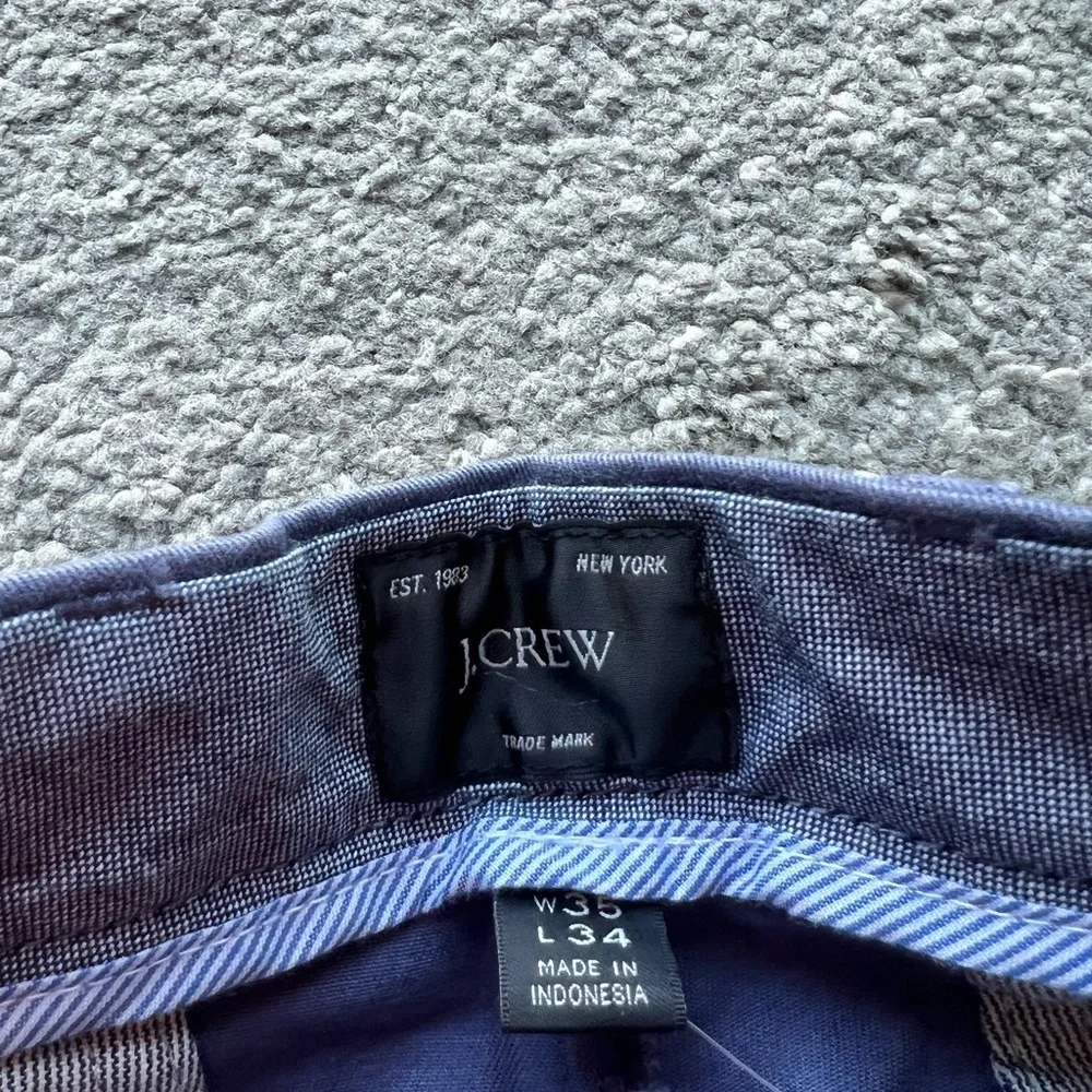 J.Crew Dusty Blue Slim Fit Chino Pants
